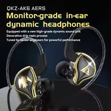 QKZ AK6 Ares / DMX / AKX Wired Earphones – Hi-Fi, Heavy Bass, Noise Cancelling Mic, Sport & Gaming