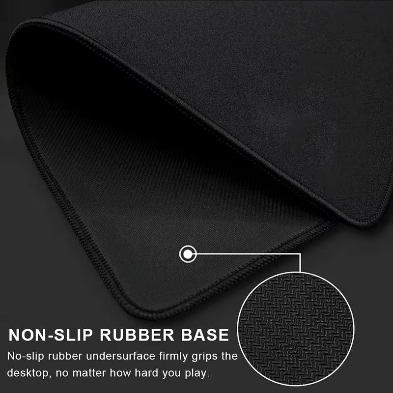 E-Sports Speed Mouse Pad – Chinese Character, Stitched Edges, Ultra-Thin Surface, 45x40cm