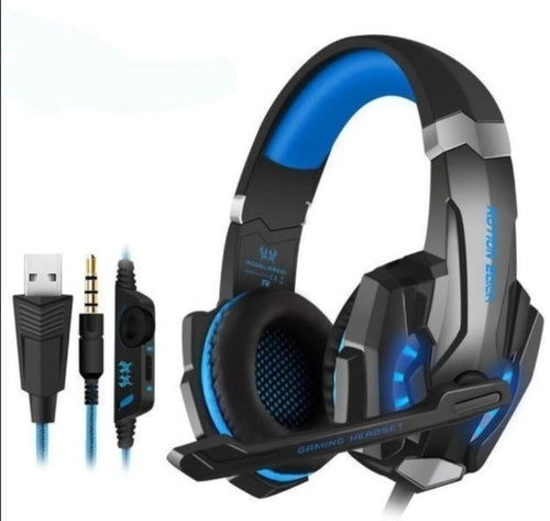 Gaming Headset with Microphone and RGB LED