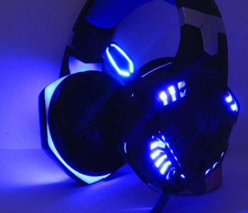 Gaming Headset with Microphone and RGB LED